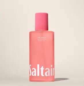 Saltair Pink Beach Jumbo Body Oil - Nourishing Oil for Glowing Skin - Coconut, Almond Blossom & Vanilla - 10 fl oz