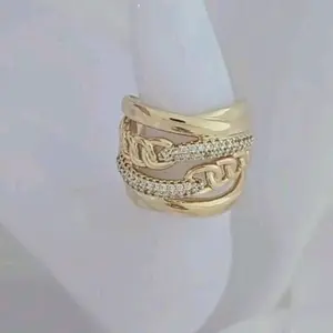 Anillo 218 gold plated