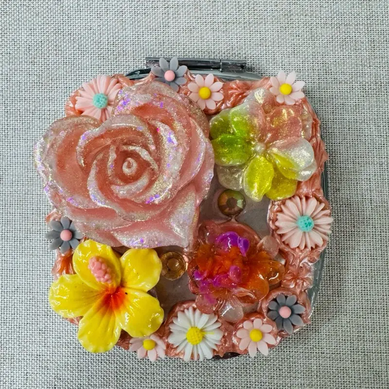 Decorated Pocket Mirrors