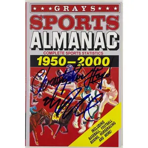 Michael J Fox & Christopher Lloyd Authentic Autographed Gray's Almanac