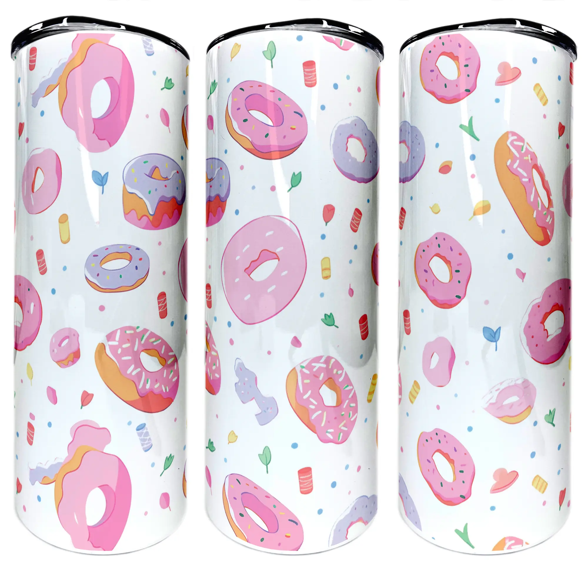 Donuts | 20oz Stainless Steel Skinny Tumbler