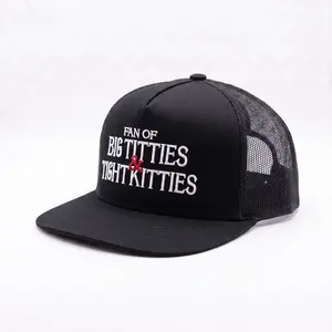 Fan of Big T*tties & Tight Kitties Trucker Hat | Adjustable Mesh Snapback Baseball Cap for Men & Women