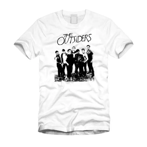 Women's The Outsiders "Stay Ponyboy Stay" Retro Unisex Short-Sleeve Spandex T-Shirt - Breathable, Casual Wear, Fit, Cool Movie Book Inspired Fashion
