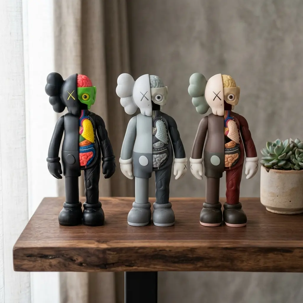 8-Inch Modern Resin Decorative Figurine - High-Quality Durable Statue with Stable Non-Slip Base, Chic Home Decor Accent for Living Room, Bedroom Shelf & Tabletop Display