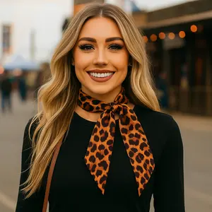 Leopard Twilly Scarf