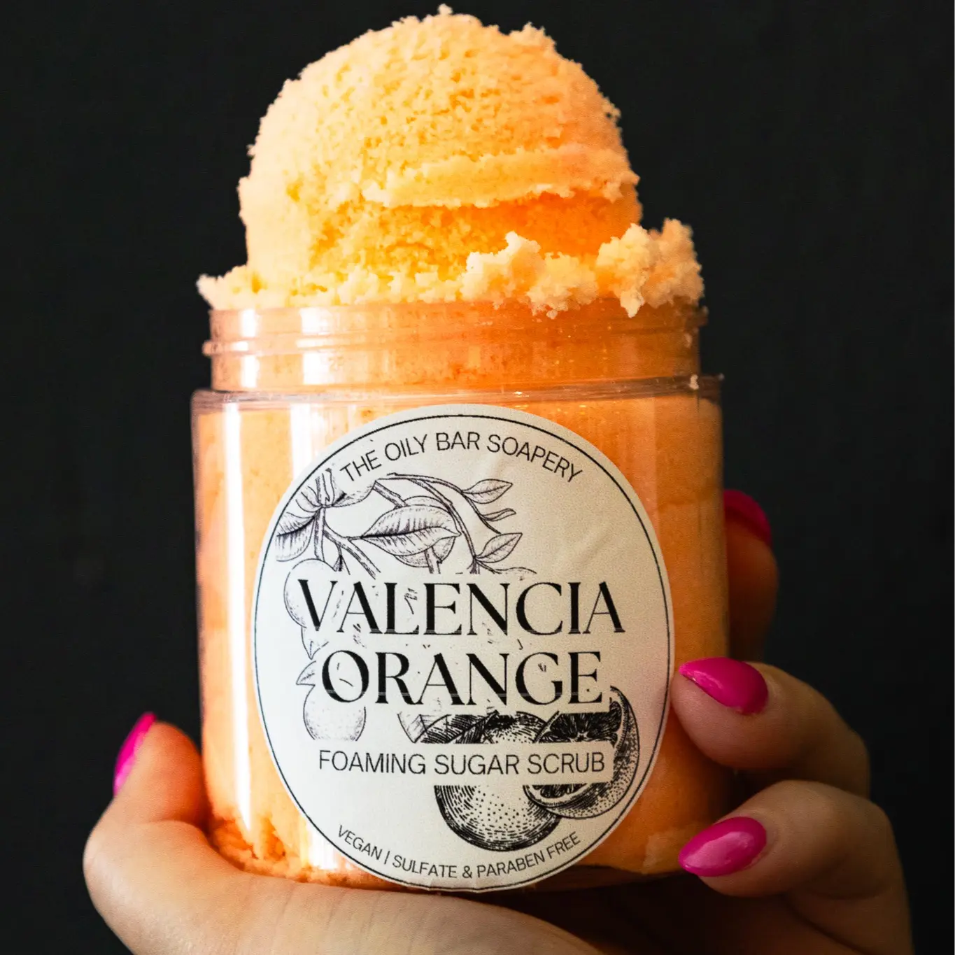 Foaming Sugar Scrub for Gentle Skin Exfoliation - Body Care Foaming Sugar Scrub for Gentle Skin Exfoliation - Body Care