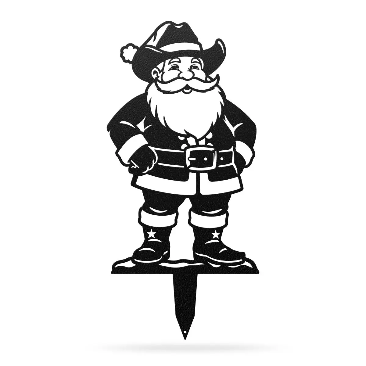 Western Christmas Collection Garden Stakes