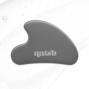 Stainless Steel Facial Gua Sha Massage Skincare Tool - De-puff Inflammation, Increase Circulation, Reduce Tension, Sculpt & Define Face Neck & Body