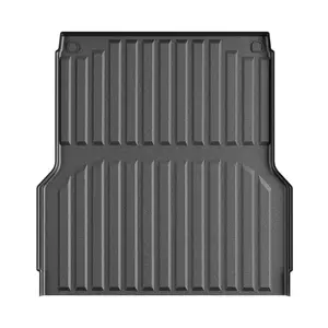GARVEE Truck Bed Mat for 2017-2024 Honda Ridgeline 5.25 FT (5'3") Bed, All Weather TPE Heavy Duty Pickup Ridgeline Bed Liner Cargo Mats