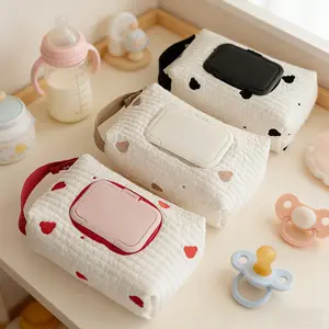 Style Korean Car Tissue Box, Cute Baby Stroller Tissue Bag, Portable Pull-Out Flip Cover Tissue Holder, Convenient Travel Tissue Case