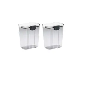 Progressive International ProKeeper Plastic Sugar Container, 2.5 Quart (2 Pack)