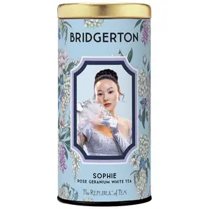 The Republic of Tea — Bridgerton Sophie Rose Geranium White Tea, 36 Tea Bags