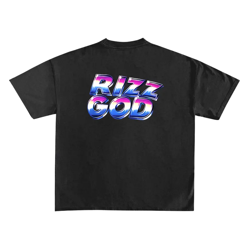 (COMFORT COLOR) Hamzah Rizz God Shirt - Hamzah The Fantastic Slushy Noobz Unisex Heavy COMFORT COLOR Cotton Tee