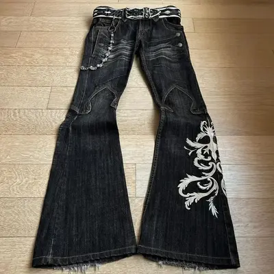 Where to Find Emo Flared Jeans for Men TikTok Shop