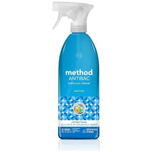 Antibacterial Bathroom Cleaner,Spearmint , Removes Mold + Mildew stains, 28 Fl Oz