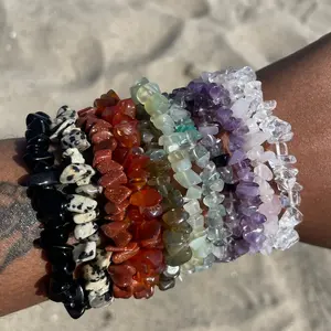 Crystal Chip Bracelets