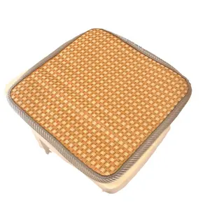 4-Season Rattan Chair Cushion Set Summer Cool Mat & Winter Thick Pad for Office Dining Chairs