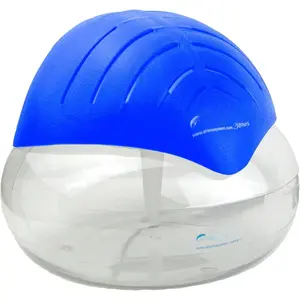 Twister Air Purifier (Blue) - Water  Washer For  and Office - Essential Oil Aroma Diffuser With LED Night light - Small Air Cleaner For  and Pets