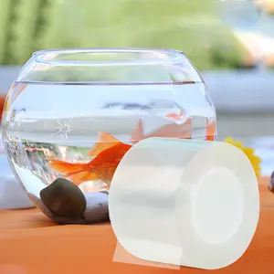 Weatherproof Window Insulation Tape 2 Inch x 33 FT Clear Residue-Free Caulk for Winter Weather Stripping Sealing Tape Doors Windows Windproof Airtight Weather Sealing Tape sided double long lasting solutions repair craft duct traceless adhesive