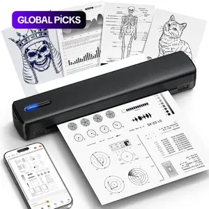 Portable Thermal Printer, 1 Count USB-Rechargeable Wireless Handheld Photo Printer, Compact Lightweight Printer for Home, Office, School and Travel #GLOBAL PICKS