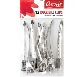 ANNIE 12PC DUCK BILL CLIPS