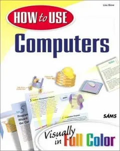 USED-How to Use Computers: Visually in Full Color by Lisa Biow (Paperback)