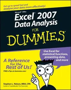 USED-Excel 2007 Data Analysis for Dummies by Nelson, Stephen L. (Paperback)
