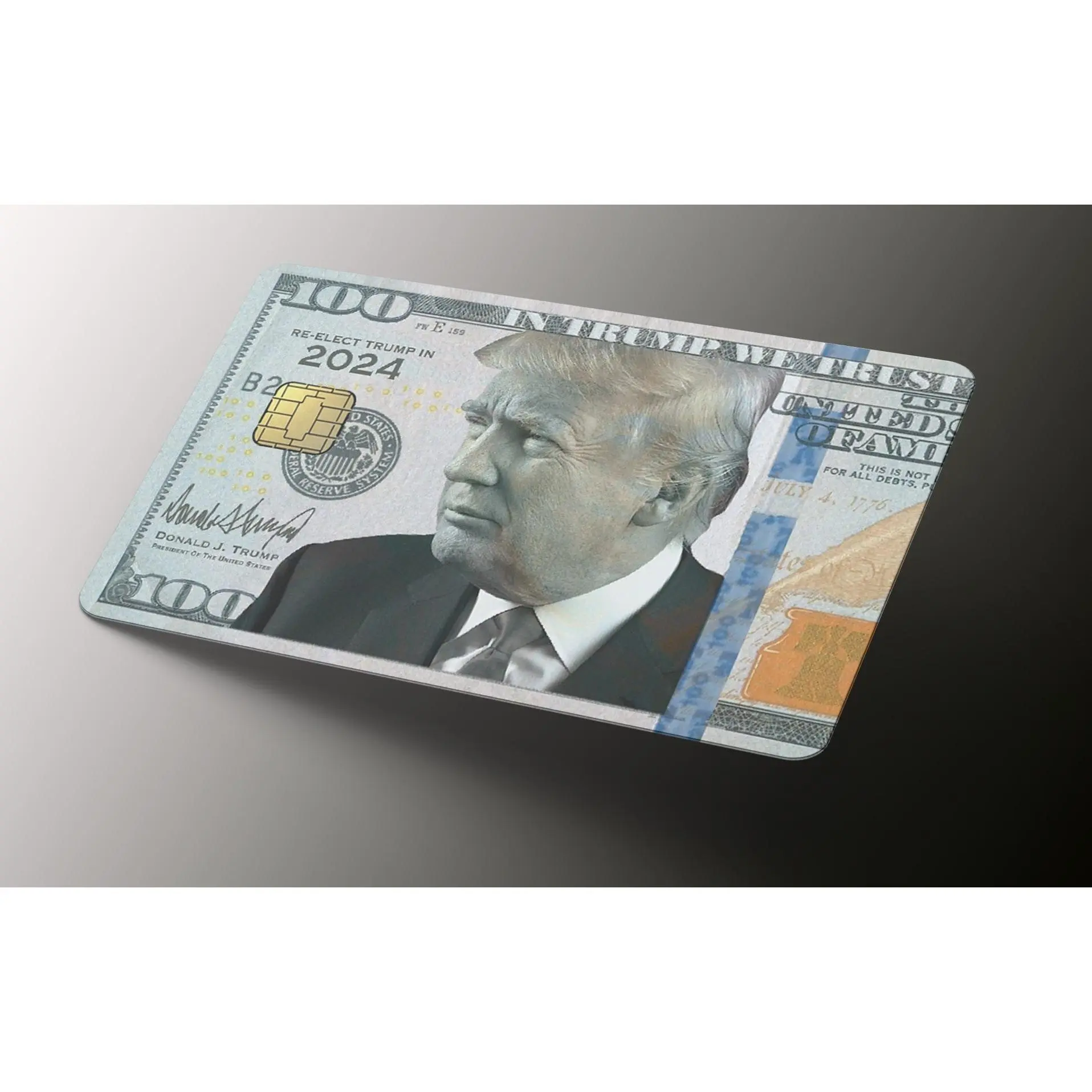 Trump Credit Card Skin, Debit Card Covering
