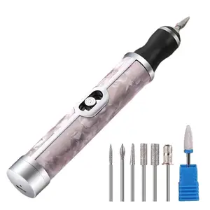 Nail Grinder For Thick Toenails, Electric Manicure Nail Grinder, 4 Adjustable Speeds Cordless Tool, Nail Polishing Kit, Toe Nail Grinder Set For Shaping Grinding Smoothing Nail Care gift