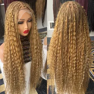 Boho Braids Color 27 - Long, Braided Hair, Natural Brown Color, Stylish Design, Ideal for Casual Wear