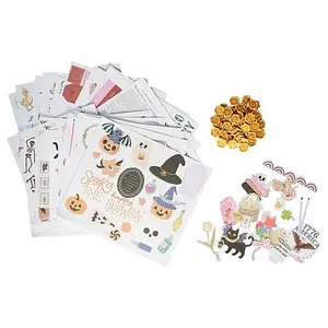 Diamond Press 708-piece Mega Ephemera Kit with Faux Wax Seals
