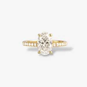 Olivia Oval Ring – Gold