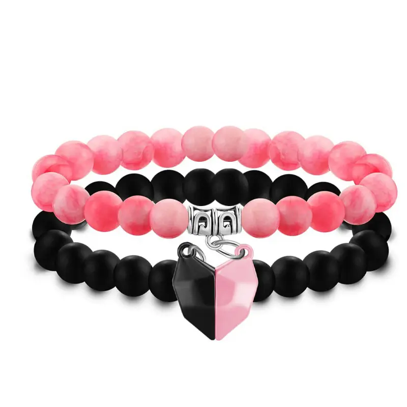 Rose red frosted cut surface accessories