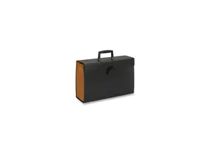 Smead Expanding File Case A -Z 19 Pockets 10"x15" Black 70804