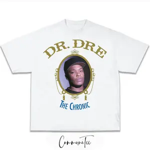 Dr Dre The Chronic Death Row Records Rap Tee Big Face Head Vintage Style Graphic Hip Hop T-shirt, Underground, Streetwear Shirt