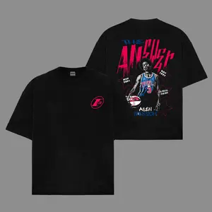 The Answer Allen Iverson Shirt Premium Cotton, The Answer Fans, The Answer Shirt, Philly Faithful Fans, Basketball Shirt, Game Day Fit