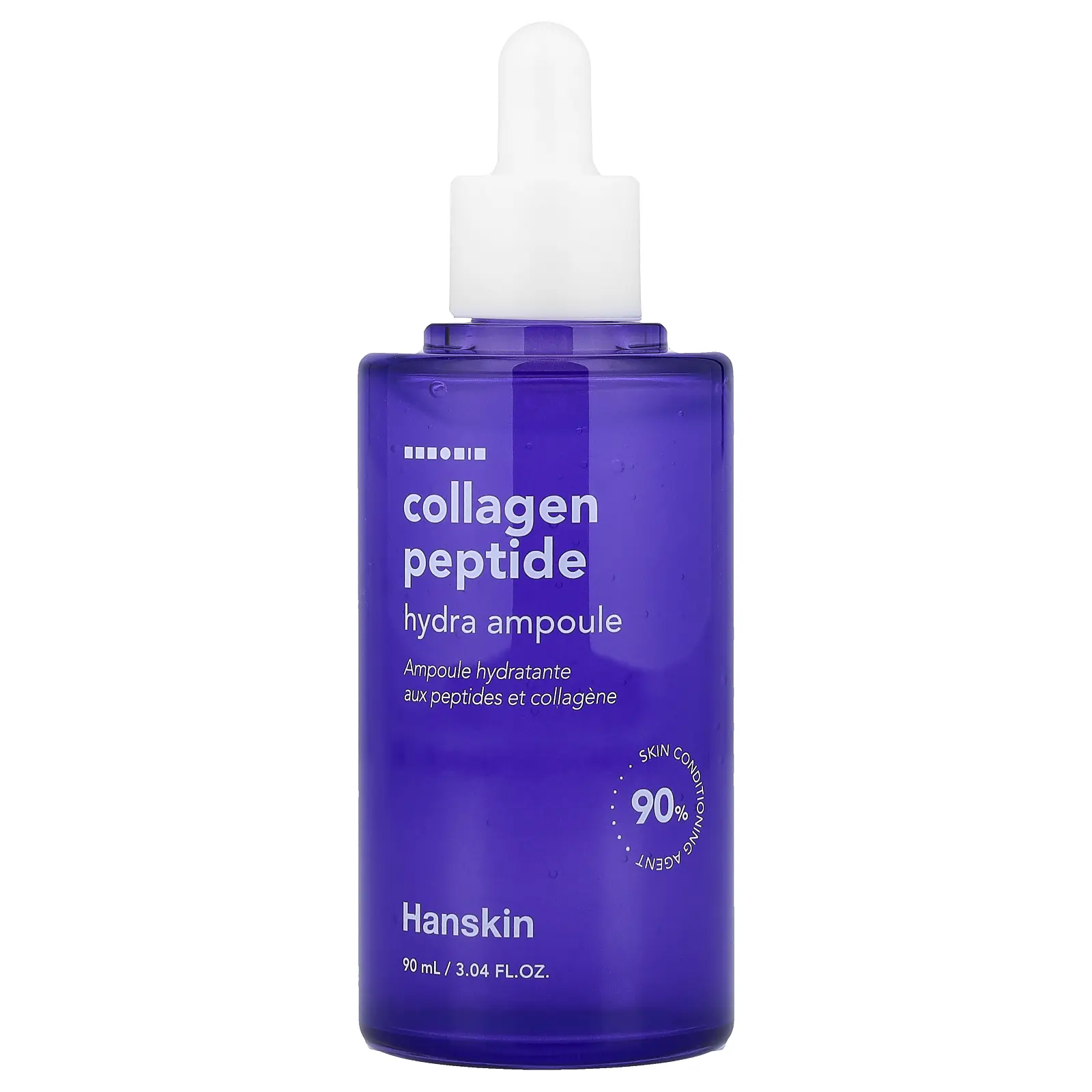Hanskin Collagen Peptide, Hydra Ampoule, 3.04 fl oz (90 ml)