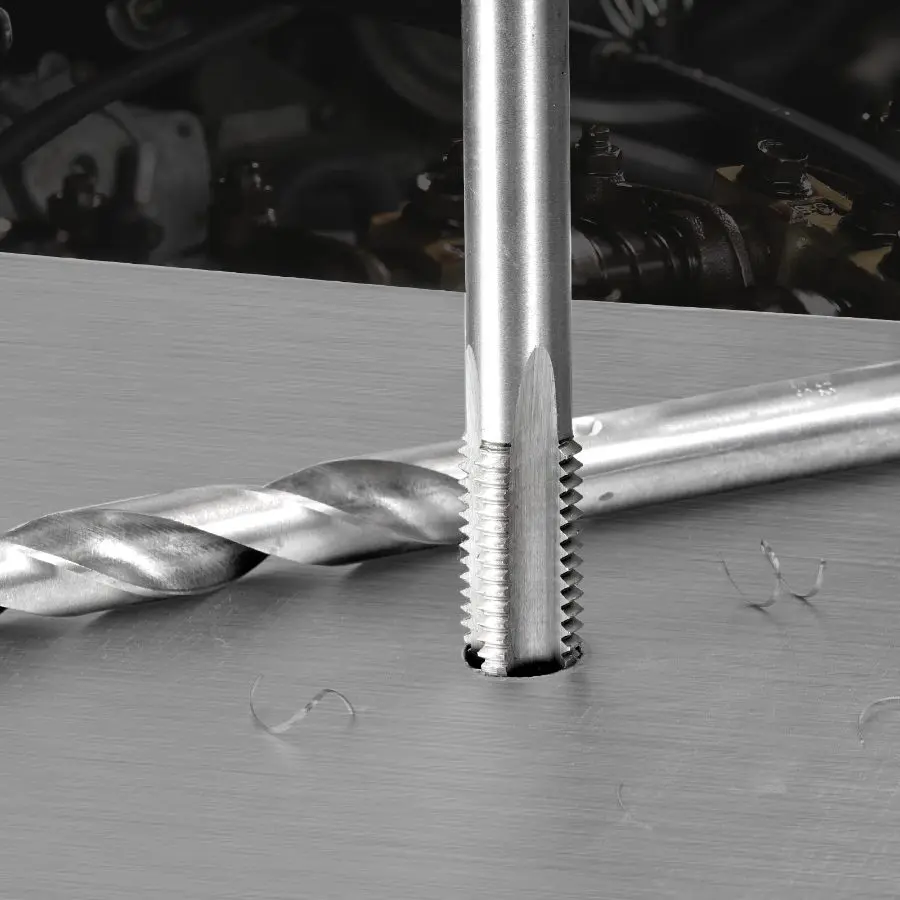 VEVOR Helicoil Thread Repair Kit, 131-Piece SAE HSS Drill Helicoil ...