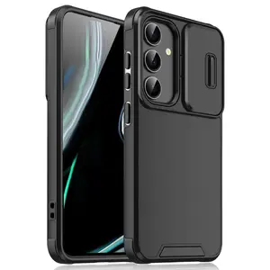 Slide Camera Protection Phone Case for Samsung Galaxy A56 A36 A16 A06 A55 A54 A35 A25 A15 A53 A23 A32 A14 A13 A04S 5G 4G Cover