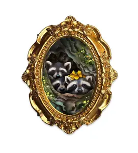 Palm Size Peekaboo Art Print (Wall Ready)