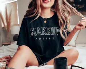 Makeup Artist Shirt, Makeup Artist Gifts, MUA Crewneck Tee, Cosmetologist Gift, Cosmetology Graduation Gifts