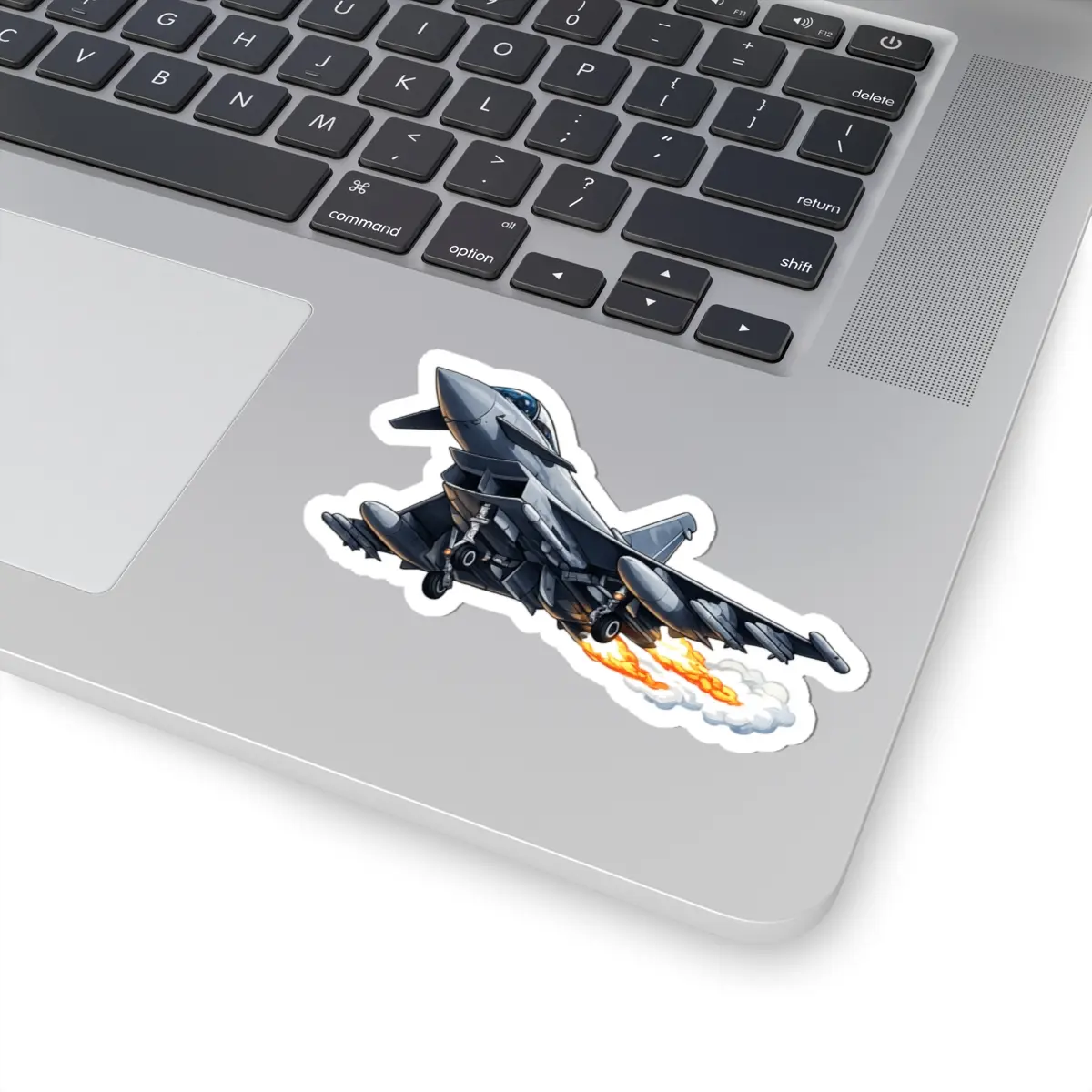 Jet Fighter Sticker | Military Aircraft Kiss-Cut Decal