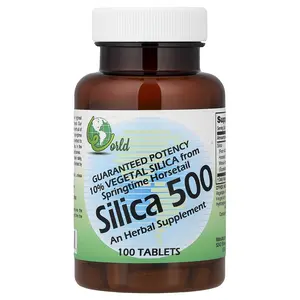 World Organic Silica 500, 100 Tablet (50 mg per Tablet)