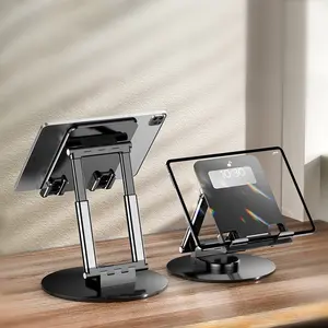 Foldable & Adjustable Tablet Stand Portable Monitor Stand Fits Most iPad Electronic Devices Computer Compact Smartphone Folding