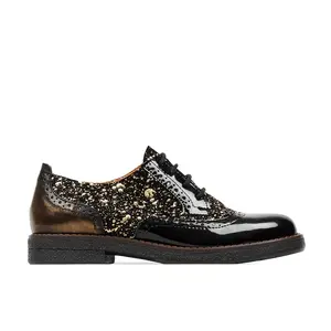 The Artist - Black & Gold Drops Footwear Shoe Women
