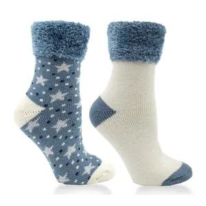 MinxNY S/2 Neroli and Shea Butter Chalet Socks