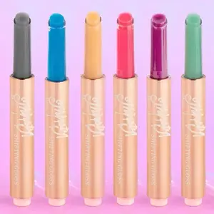 Thirsty Shifting Gloss - pH-Activated Color Shift Lip Gloss Italia Deluxe with Colorful Shifting Design, Hydrating & Nourishing Effect, 6 Shades - Silky Glossy  Makeup Moisturizing Hydrate