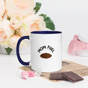 Mom Fuel Colored Coffee Mug