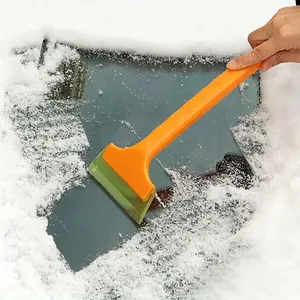 Car Ice Scraper, Detachable Snow Removal Tool - Fast, Easy and efficient, Ice Scrapers for Car Windshield Ice Scraper for Cars, Trucks, SUVs 【2 Pack】 Multifunctional Garden Flat Shovel