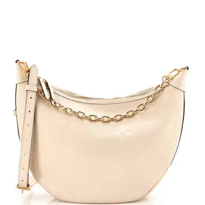 Pre-owned Louis Vuitton Leather Shoulder Bags Loop Hobo Monogram Empreinte Giant by Rebag